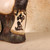 Vintage Japanese Tanuki Figurine, Ceramic, Late Showa 1966-1989 | SKU: 26J-0760 - 15