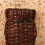 Vintage Japanese Ikebana Kago Bamboo Flower Basket with Bamboo Tube Insert, Late Showa 1966-1989 | SKU: 26J-0816 - 4