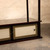 Vintage Japanese Glass Display Case with Brocade Sliding Door Cabinet, Mid Showa 1946-1965 | SKU: 26J-0292 - 5