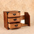 Vintage Japanese Ko tansu with Side Shelf, Mid Showa 1946-1965 | SKU: 26J-0379 - 5