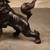 Vintage Japanese Bronze Shishi Guardian Lion-Dog Sculpture with Reticulated Ball, Early Showa 1927-1945 | SKU: 26J-0695 - 4