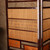 Vintage Japanese Bamboo Byobu Four-Panel Folding Screen, Mid Showa 1946-1965 | SKU: 26J-0189 - 4
