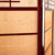 Vintage Japanese Four-Panel Woven Reed and Lacquered Wood Folding Screen (Byobu), Late Showa 1966-1989 | SKU: 26J-0233 - 17