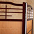 Vintage Japanese Four-Panel Woven Reed and Lacquered Wood Folding Screen (Byobu), Late Showa 1966-1989 | SKU: 26J-0233 - 18