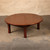 Vintage Japanese Chabudai Round Low Table, Heisei 1990-2018 | SKU: 26J-0475 - 1