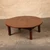 Vintage Japanese Chabudai Round Low Table, Heisei 1990-2018 | SKU: 26J-0475 - 3