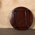 Vintage Japanese Chabudai Round Low Table, Heisei 1990-2018 | SKU: 26J-0475 - 5