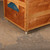 Vintage Japanese Cha-bako Tea Storage Chest with Galvanized Metal Liner, Mid-Showa 1946-1965 | SKU: 26J-0432-1 - 12