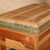 Vintage Japanese Cha-bako Tea Storage Chest with Galvanized Metal Liner, Mid-Showa 1946-1965 | SKU: 26J-0432-1 - 13