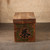 Vintage Japanese Tea Shipping Crate (Cha-bako), Mid Showa 1946-1965 | SKU: 26J-0432-2 - 5