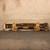 Vintage Japanese Looking at the images and description body, I can identify this as a horizontal decorative architectural panel with multiple hinged sections, gilt brass fittings, deeply carved figural relief cartouches (tigers | SKU: 26J-0765 - 1