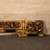Vintage Japanese Looking at the images and description body, I can identify this as a horizontal decorative architectural panel with multiple hinged sections, gilt brass fittings, deeply carved figural relief cartouches (tigers | SKU: 26J-0765 - 4