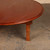 Vintage Japanese Chabudai Round Folding Low Table, Late Showa 1966-1989 | SKU: 26J-0611-2 - 3