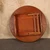 Vintage Japanese Chabudai Round Folding Low Table, Late Showa 1966-1989 | SKU: 26J-0611-2 - 5