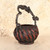 Antique Japanese Bamboo Hanakago Flower Basket, Taisho 1912-1926 | SKU: 26J-0688 - 9