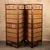 Vintage Japanese Four-Panel Bamboo Folding Screen, Late Showa 1966-1989 | SKU: 26J-0453 - 1