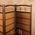 Vintage Japanese Four-Panel Bamboo Folding Screen, Late Showa 1966-1989 | SKU: 26J-0453 - 27