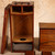 Vintage Japanese Portable Warming Chest with Lacquered Jubako Box and Trays, Early Showa 1927-1945 - 4