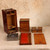 Vintage Japanese Portable Warming Chest with Lacquered Trays, Early Showa 1927-1945 | SKU: 26J-0462 - 8
