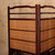 Vintage Japanese Four-Panel Bamboo Folding Screen (Byobu), Late Showa 1966-1989 | SKU: 26J-0702 - 2