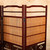 Vintage Japanese Four-Panel Bamboo Folding Screen (Byobu), Late Showa 1966-1989 | SKU: 26J-0702 - 8