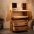Antique Japanese Three Section Kimono tansu, Taisho, circa 1912-1926 | SKU: 26J-A016 - 2