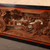 Vintage Japanese Ranma Carved Wood Panel with Courtly Procession Scene, Mid Showa 1946-1965 | SKU: 26J-0768-1 - 6
