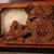 Vintage Japanese Ranma Carved Wood Panel with Courtly Procession Scene, Mid Showa 1946-1965 | SKU: 26J-0768-1 - 9