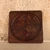 Vintage Japanese carved wood bon tray with sho-chiku-bai and chrysanthemum decoration, Mid Showa 1946-1965 | SKU: 26J-0776-2 - 2