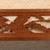Vintage Japanese Ranma carved wood transom panel, Late Showa (1966-1989) | SKU: 26M-553-2 - 6