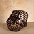 Vintage Japanese Lacquered Bamboo Kago Carrying Basket, Mid Showa 1946-1965 | SKU: 26J-0190-2 - 18