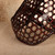 Vintage Japanese Lacquered Bamboo Kago Carrying Basket, Mid Showa 1946-1965 | SKU: 26J-0190-2 - 20