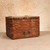 Vintage Japanese Kyodai-bako Cosmetic Box with Mirror Lid, Mid Showa 1946-1965 | SKU: 26J-0217-2 - 3