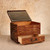 Vintage Japanese Kyodai-bako Cosmetic Box with Mirror Lid, Mid Showa 1946-1965 | SKU: 26J-0217-2 - 2
