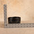 Vintage Japanese Kuro Chawan (Black Tea Bowl), Heisei era (1990-2018) | SKU: 26J-0650 - 13