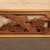 Vintage Japanese Ranma carved wood transom panel, crane and pine motif, Late Showa 1966-1989 | SKU: 26J-0232-1 - 9