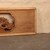 Vintage Japanese Ranma carved wood transom panel, crane and pine motif, Late Showa 1966-1989 | SKU: 26J-0232-1 - 27