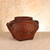 Vintage Japanese Bamboo Kago Storage Basket with Bamboo Node Cup, Mid Showa 1946-1965 | SKU: 26J-0457-1 - 4