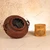 Vintage Japanese Bamboo Kago Storage Basket with Bamboo Node Cup, Mid Showa 1946-1965 | SKU: 26J-0457-1 - 10