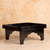 Vintage Japanese Black Lacquer Bon Tray with Folding Stand, Early Showa 1927-1945 | SKU: 26J-0719 - 6
