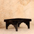 Vintage Japanese Black Lacquer Bon Tray with Folding Stand, Early Showa 1927-1945 | SKU: 26J-0719 - 7