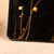 Vintage Japanese Black Lacquer Bon Tray with Folding Stand, Early Showa 1927-1945 | SKU: 26J-0719 - 11