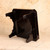 Vintage Japanese Black Lacquer Bon Tray with Folding Stand, Early Showa 1927-1945 | SKU: 26J-0719 - 18