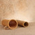 Vintage Japanese Woven Bamboo Umbrella Stand (Kasa-tate) with Bamboo Tube Liner, Heisei Era 1990-2018 | SKU: 26J-0778-1 - 11