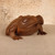 Vintage Japanese Carved Wood Kaeru Frog Sculpture, Late Showa 1966-1989 | SKU: 26J-0238 - 19