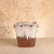 Vintage Japanese Ceramic Hana-ike Flower Vase, Late Showa 1966-1989 | SKU: 26J-0562-9 - 3