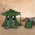 Vintage Japanese Cast Iron Pagoda Furin Wind Chime, Heisei 1990-2018 | SKU: 26J-0613 - 3