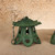 Vintage Japanese Cast Iron Pagoda Furin Wind Chime, Heisei 1990-2018 | SKU: 26J-0613 - 6