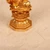 Vintage Japanese Kannon Bosatsu Brass-Tone Figure on Lotus Pedestal with Flame Mandorla, Heisei Era (1990-2018) | SKU: 26J-0648 - 17