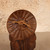 Vintage Japanese Tanuki Wood Figurine, Late Showa 1966-1989 | SKU: 26J-0779-2 - 11
